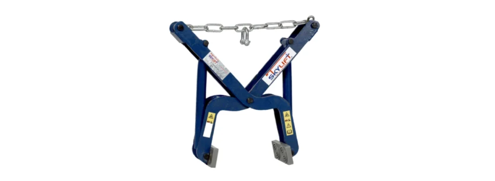 Skylift Curbstone Grab - Blue SKYLIFT Curbstone Grab with chain