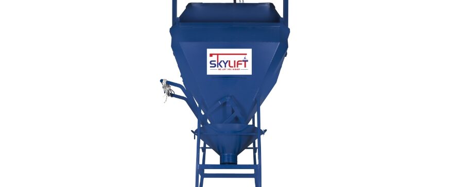 Laydown Concrete Bucket
