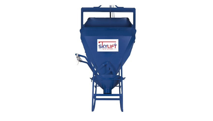 Laydown Concrete Bucket